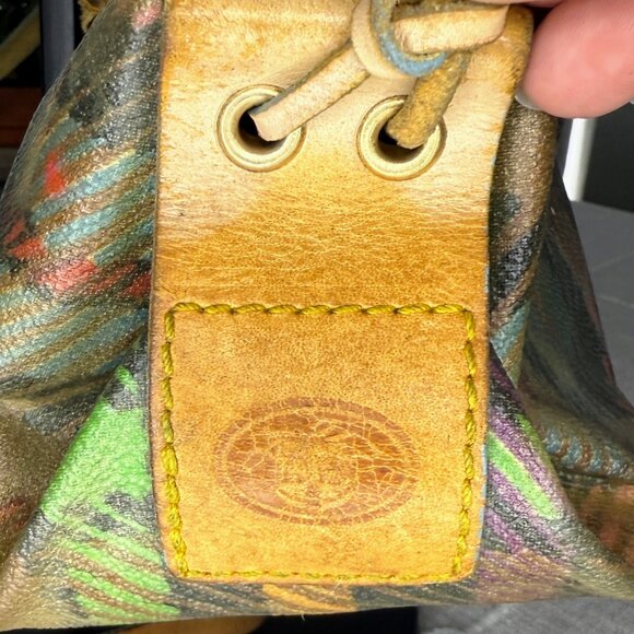 VINTAGE Dooney & Bourke Hand Bag Plaid Double Handle Purse Heart Limited Edition - Picture 8 of 17